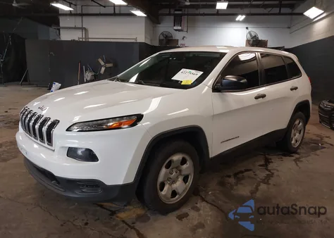 2015 Jeep Cherokee Sport from USA, damaged, VIN 1C4PJLAB3FW532765